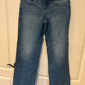 Hollister low rise baggy jeans